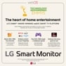 32 Inch 4K UHD IPS Smart Monitor with webOS and Detachable Full HD Webcam