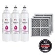 LT800P and LT120F Water Filter and Air Filter Bundle 3 pack