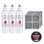 LT800P and LT120F Water Filter and Air Filter Bundle 3 pack
