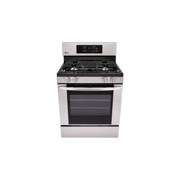 5.4 cu. ft. Capacity Gas Single Oven Range with 4 Burners