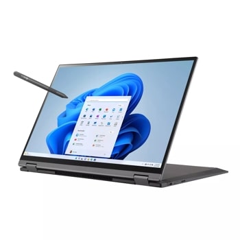 LG gram 16” 2in1 Thin and Lightweight Laptop, Intel® 13th Gen Core® i7 Evo™ Platform, Windows 11 Home, 16GB RAM, 2TB SSD, Gray