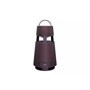 XBOOM 360 Omnidirectional Sound Portable Wireless Bluetooth Speaker with Mood Lighting - Burgundy