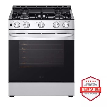 6.3 cu. ft. Gas Slide-in Range