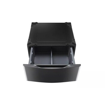 Laundry Pedestal – Black Stainless Steel