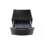 Laundry Pedestal – Black Stainless Steel