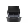 Laundry Pedestal – Black Stainless Steel