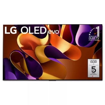 83 inch class LG 4K OLED evo TV OLED83G4WUA front view