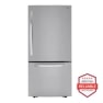 26 cu. ft. 33-inch Wide Bottom Freezer Refrigerator - Stainless Steel