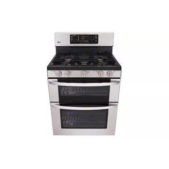 6.1 cu. ft. Capacity Gas Double Oven Range with SuperBoil™ Burner and EasyClean®
