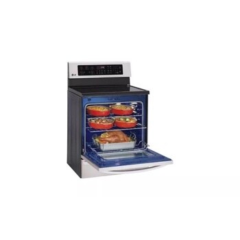 6.3 cu. ft. Capacity Single Oven Electric Range with Infrared Heating™ and True Convection
