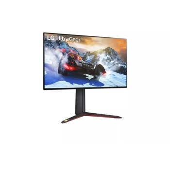 LG 27GP950-B 27 inch UltraGear HDMI 2.1 Monitor left side angle view
