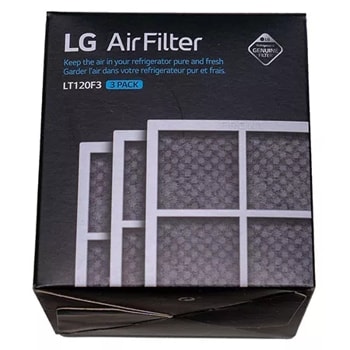 LG LT120P3 - 6 Month Replacement Refrigerator Air Filter 3-Pack1