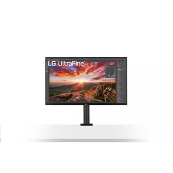 LG 32UN880-B 32 inch UltraFine Ergo Monitor front view
