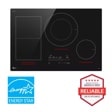 Front view of the 30" Induction Electric Cooktop CBIH3017BE