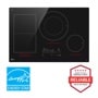 Front view of the 30" Induction Electric Cooktop CBIH3017BE