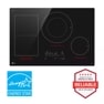 Front view of the 30" Induction Electric Cooktop CBIH3017BE