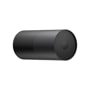 LG TWMC2W25G black cylindrical appliance with circular control panel - Side View