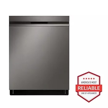 Unique Appliances UNIRERADWRH105 4 Piece Kitchen Appliances Package with  Bottom Freezer Refrigerator, Gas Range and Dishwasher in Black