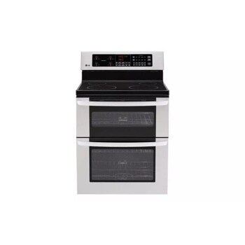 6.7 cu. ft. Capacity Electric Double Oven Range with a Tall Upper Oven and IntuiTouch™ Controls