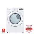 LG DLG3401W Gas Dryer Brought to You By Americas Most Reliable Line of Appliances - Front View