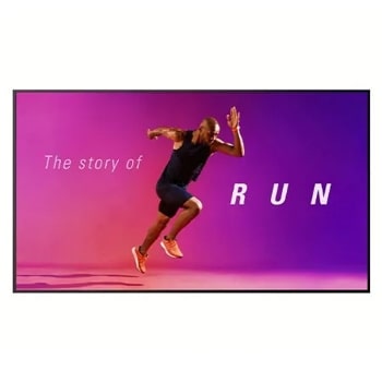 110" UM5J-B large screen digital signage front view1