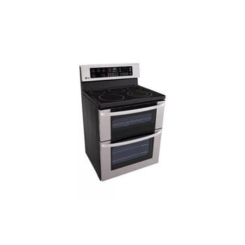 6.7 cu. ft. Capacity Electric Double Oven Range with a 6” High Upper Oven