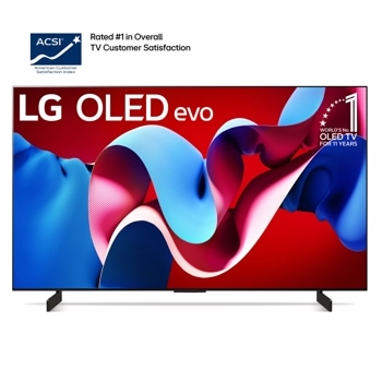 42-Inch Class OLED evo C4 Series TV with webOS 24