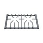 AEB76287705 gray cast iron stove grate with center burner support for gas range cooktop