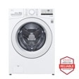 Front view of the 4.5 cu. ft. Ultra Large Front Load Washer - WM3400CW. 