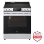 Burner On
Conv
Bake
A Warm
Zone Timed
Easy Clean
0360 2:35
Control Cook Start Timer Lock Time Time On/Off
Time/Temp.
Keep
Light
START
Warm
*Clock *Settings *Wi-Fi After Cook
Thinh
*Hold 3 seconds
LG
Oven Control
Hot Surface
000
BROUGHT TO YOU BY
AMERICA'S MOST
RELIABLE
LINE OF APPLIANCES