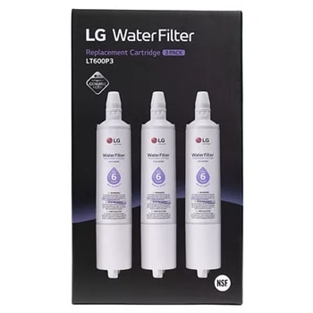 LG LT600P3 - 6 Month / 300 Gallon Capacity Replacement Refrigerator Water Filter 3-Pack (NSF42 and NSF53*)