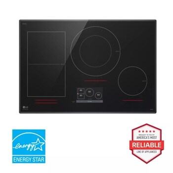 LG STUDIO 36” Induction Cooktop with 5 Burners and Flexible Cooking Zone
