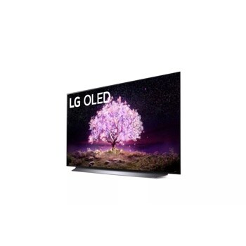 LG C1 48 inch Class 4K Smart OLED TV w/AI ThinQ® (48.2” Diag.)