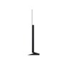 77-Inch LG 4K OLED evo TV OLED77C6HUA - Side Profile showing ultra-thin design with stand base