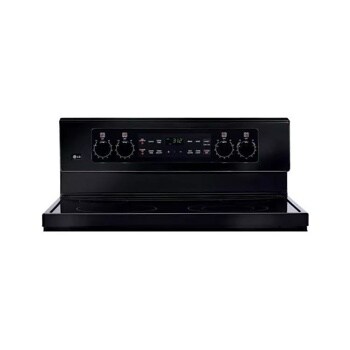 Extra-large Capacity Freestanding Electric Range with PreciseTemp&trade baking system.