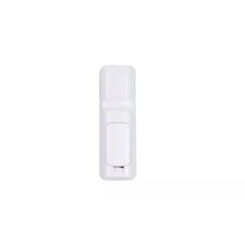 AKB73616401 TV remote control battery compartment cover in white with open access door