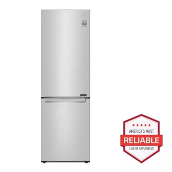 LG LRBCC1204S 12 cu. ft. bottom freezer counter depth refrigerator front view