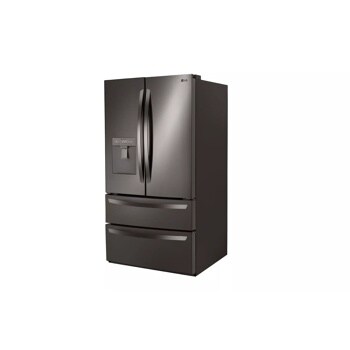 29 cu. ft. french door refrigerator right side angle view