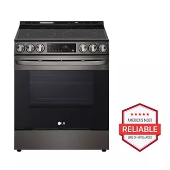 Midea 30 In. Slide-in Electric Range with 6.3 cu. ft. Self-Cleaning Ov –  Premium Home Source