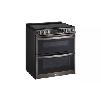 7.3 cu. ft. Smart InstaView® Electric Double Oven Slide-in Range with ProBake® Convection, Air Fry, and Air Sous Vide