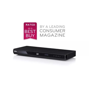 3D-Capable Blu-ray Disc&trade  Player with Smart TV and Wireless Connectivity