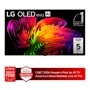 77-Inch LG OLED evo AI 4K TV OLED77W6PUA with Worlds No. 1 OLED TV for 13 Years badge and 5 Year Limited Panel Warranty - Front View