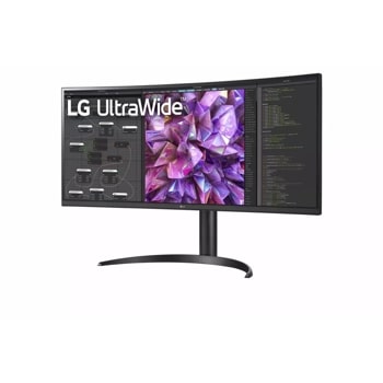 34" Curved UltraWide™ QHD IPS HDR 10 Built-in KVM Monitor with USB Type-C™ & LAN (RJ-45)