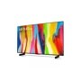 LG 42 Inch Class C2 AUA series OLED evo 4K UHD Smart webOS 22 w/ ThinQ AI TV