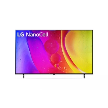 LG 50 Inch Class NANO80 AQA series LED 4K UHD Smart webOS 22 w/ ThinQ AI TV