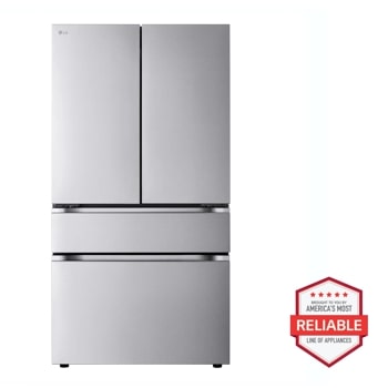 Smart Standard-Depth MAX™ 4-Door French Door Refrigerator with Full-Convert Drawer™