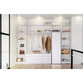 LG Styler® Steam Closet with TrueSteam® Technology and Exclusive Moving Hangers
