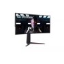 Left side view of the 34 Inch LG UltraGear (34GN850-B) curved gaming monitor with 144Hz refresh rate and 1ms (GtG) response time