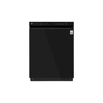 Front view of the Front Control Dishwasher with QuadWash™ and EasyRack™ Plus - LDF5545BB. 