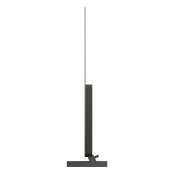 77-Inch LG OLED TV OLED77B6GUA - Side Profile showing ultra-thin design with stand base